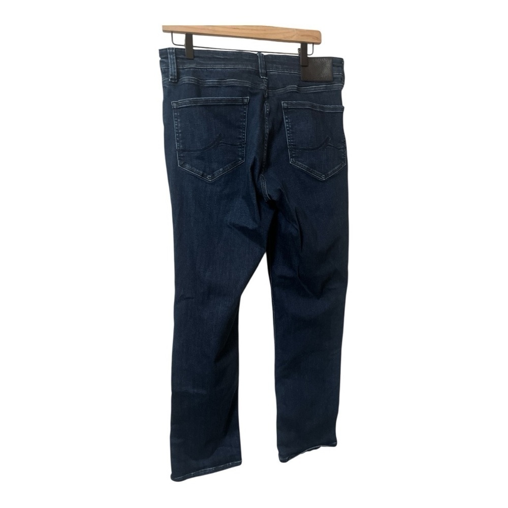 34 Heritage Charisma Comfort-Rise Classic Luxury Men's Blue Jeans - Picture 2 of 4